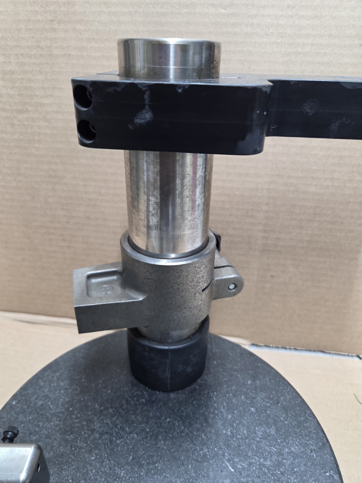 Heidenhain 244 154-01 MS 200 Gauge Stand, ø10in Base, ø3in x 10in Column
