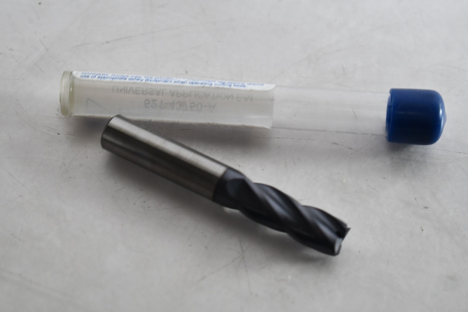 NEW Best Carbide 521-43750-A Universal End Mill 3/8 4 Flute AlTiN Coated