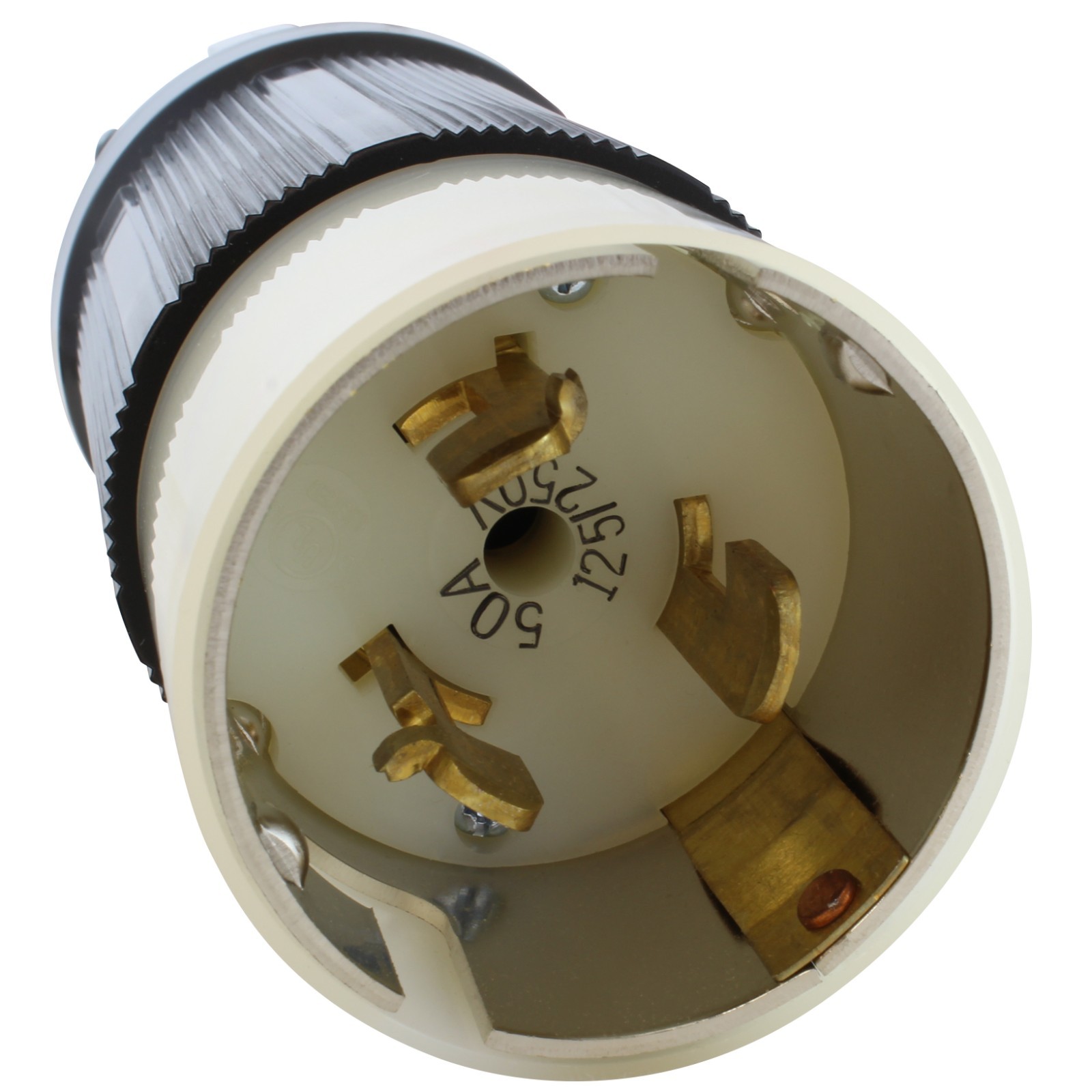 AC WORKS® SS2‑50P to L6‑30R Adapter w/ 30A Breaker, Heavy‑Duty STW 10/3
