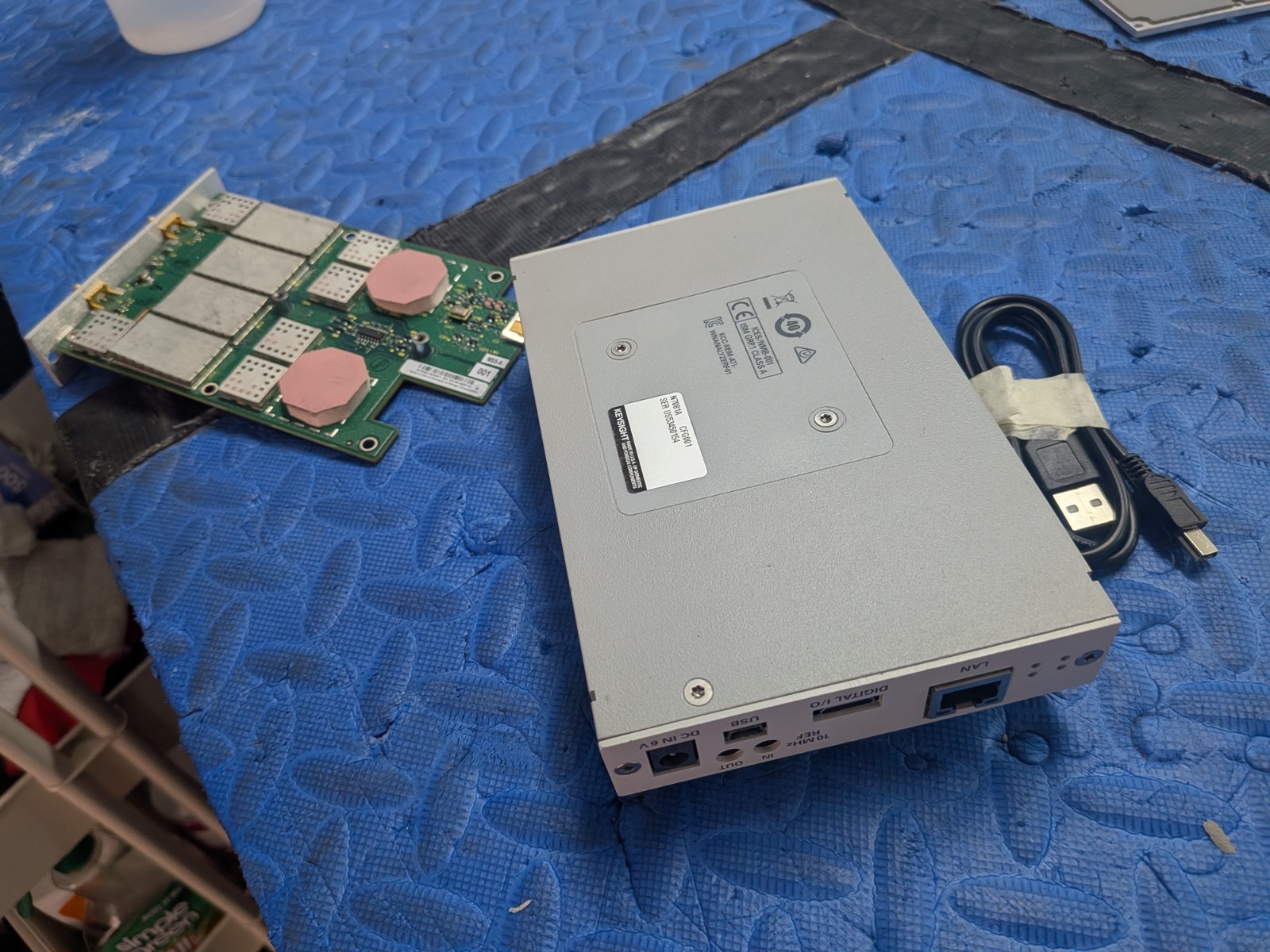 😍Agilent N7081A Microwave Transceiver Sensor Realtim VNA 6 Ghz Network Analyzer