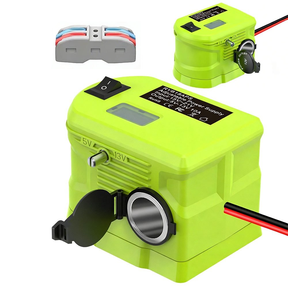 18V to 12V Step Down Converter Adapter for Ryobi 18V Battery Voltage Converter