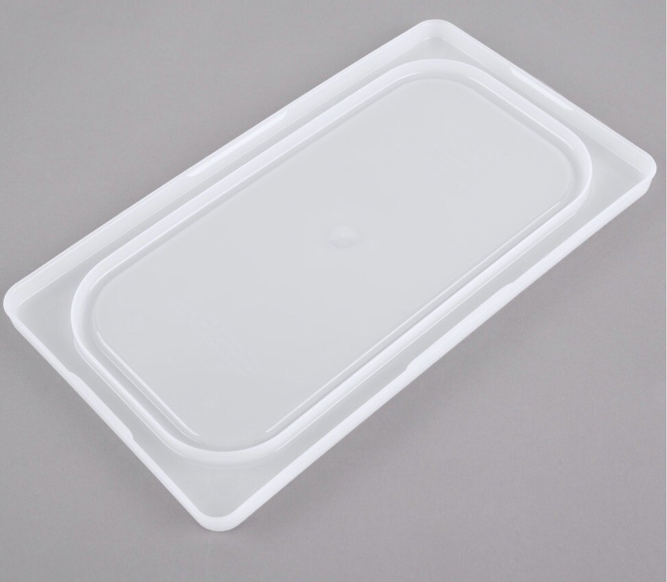 (6 Pack) Vollrath 52432 Super Pan V 1/3 Size Flexible Steam Table Hotel Pan Lid
