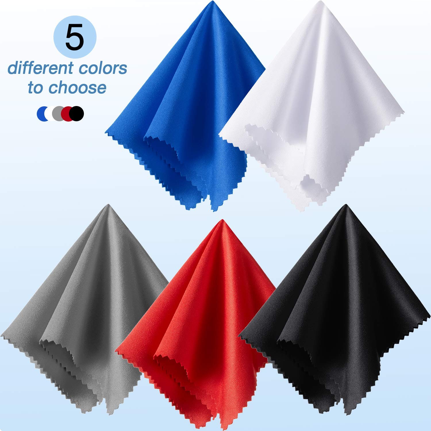 Frienda 50 Pcs Microfiber Cleaning 50 Count (Pack of 1), Assorted Colors