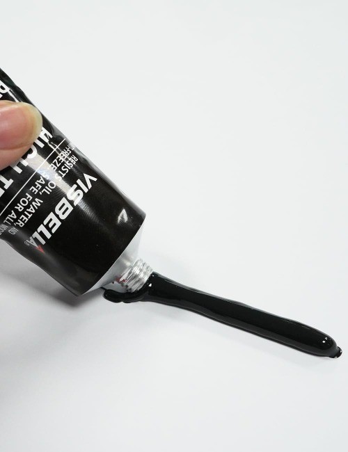 High Temperature RTV Silicone Gasket Maker, Sealed Oil Resistant Color: Black