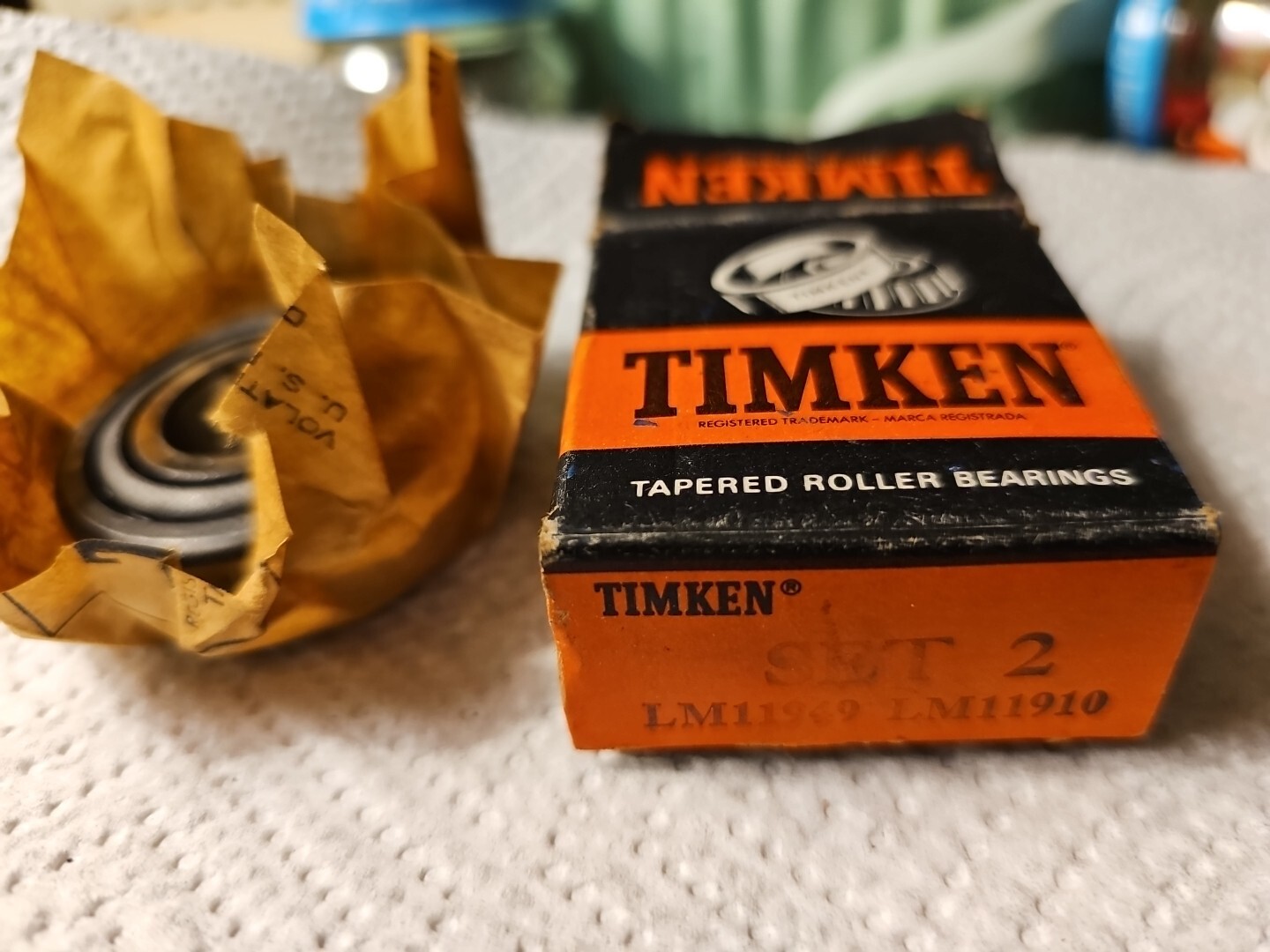 Timken LM-11949 CONE / LM-11910 CUP Tapered Roller Bearing