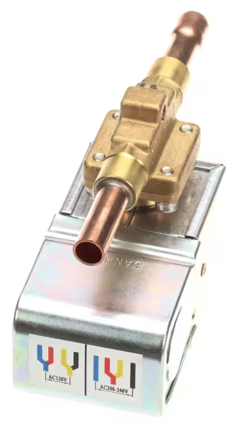 Heatcraft MQ-A1022S-000001, P29318018 Solenoid Valve, 120/208/240VAC, 50/60HZ
