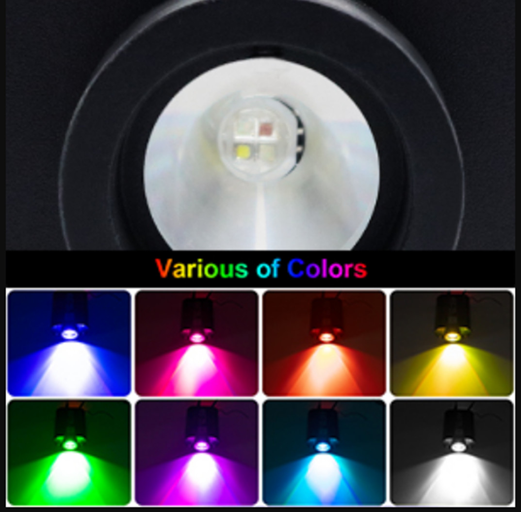 LED Fiber Optic Light Source AKEPO 12V 16W Bluetooth APP Control RGBW lamp Beads
