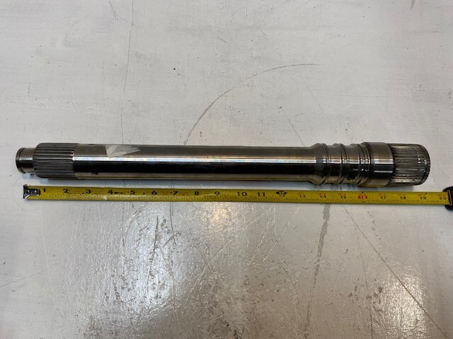 Input Shaft 18-1/2″ Long 52mm OD End 41 Teeth 20mm ID 30mm OD End 33 Teeth