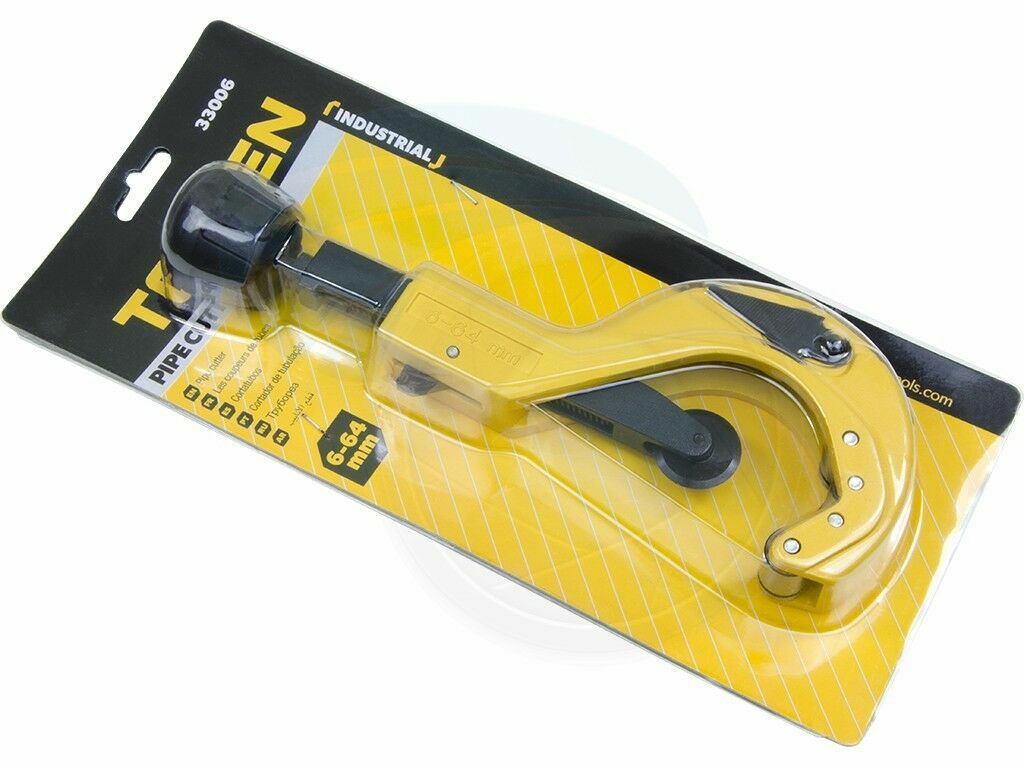 TOLSEN LARGE HEAVY DUTY 1/4″ – 2-1/2″ ADJUSTABLE PIPE & TUBING CUTTER #33006