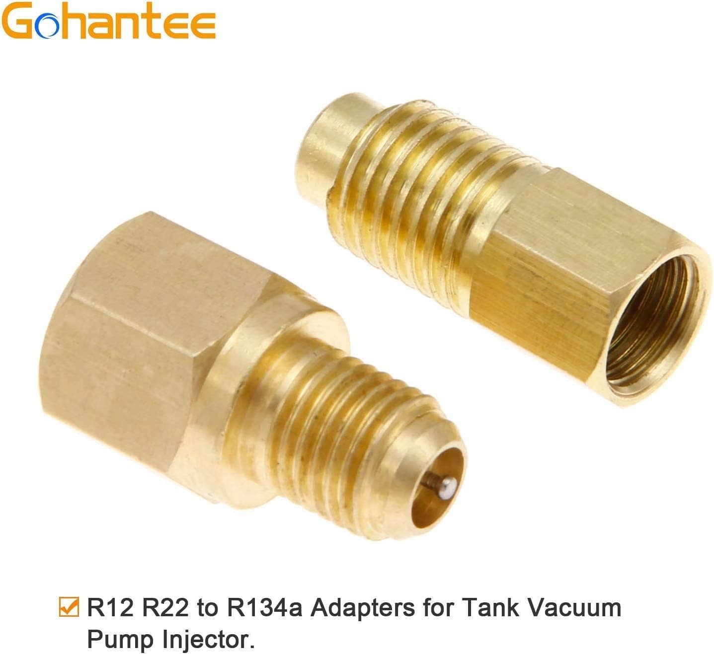 R12 R22 to R134A Adapters Refrigerant Tank/Vacuum Pump Port Connection Adapters