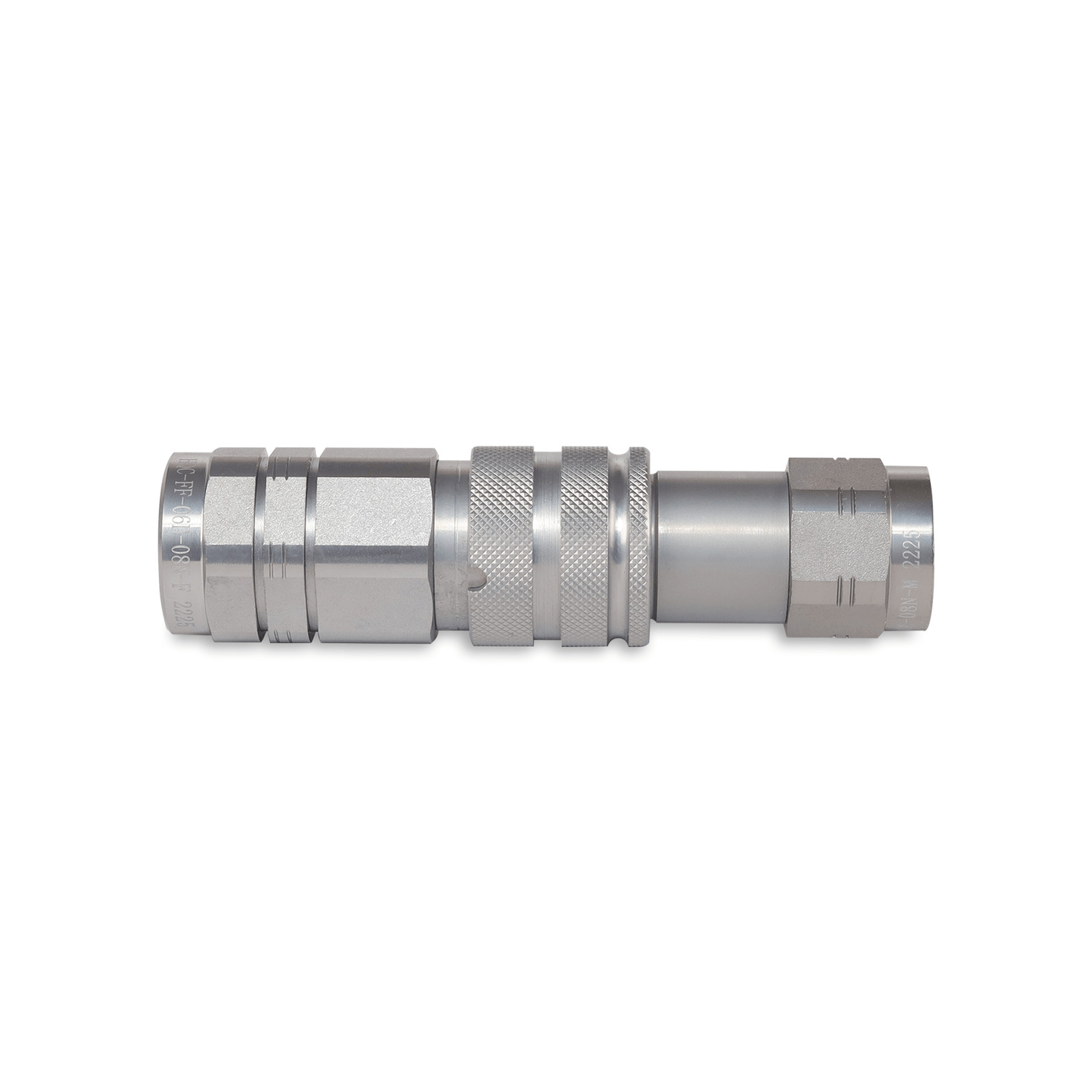 3/8″ Flat Face Hydraulic Quick Couplers Set – 1/2″ NPT Thread