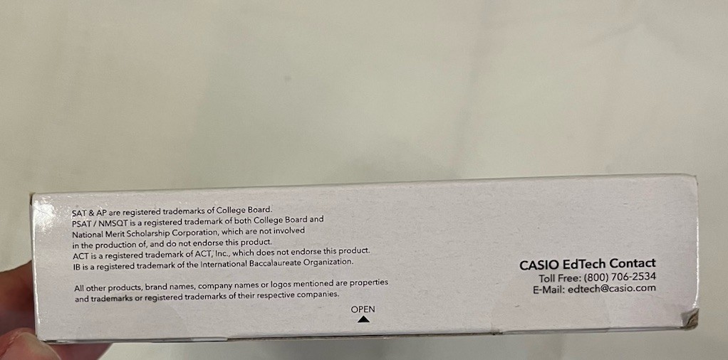 Casio (FX-CG50) Graphing Calculator