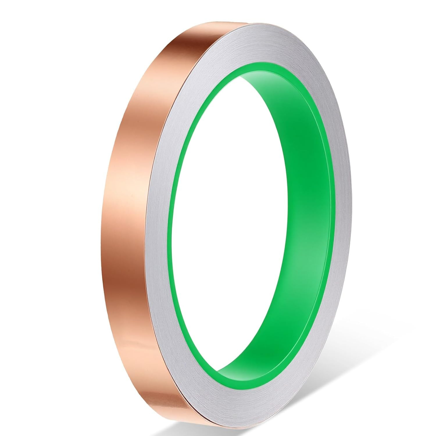 Copper Foil Tape, 1/2Inch X 65Feet Conductive Tape Stained Glass Foil Self Adhes