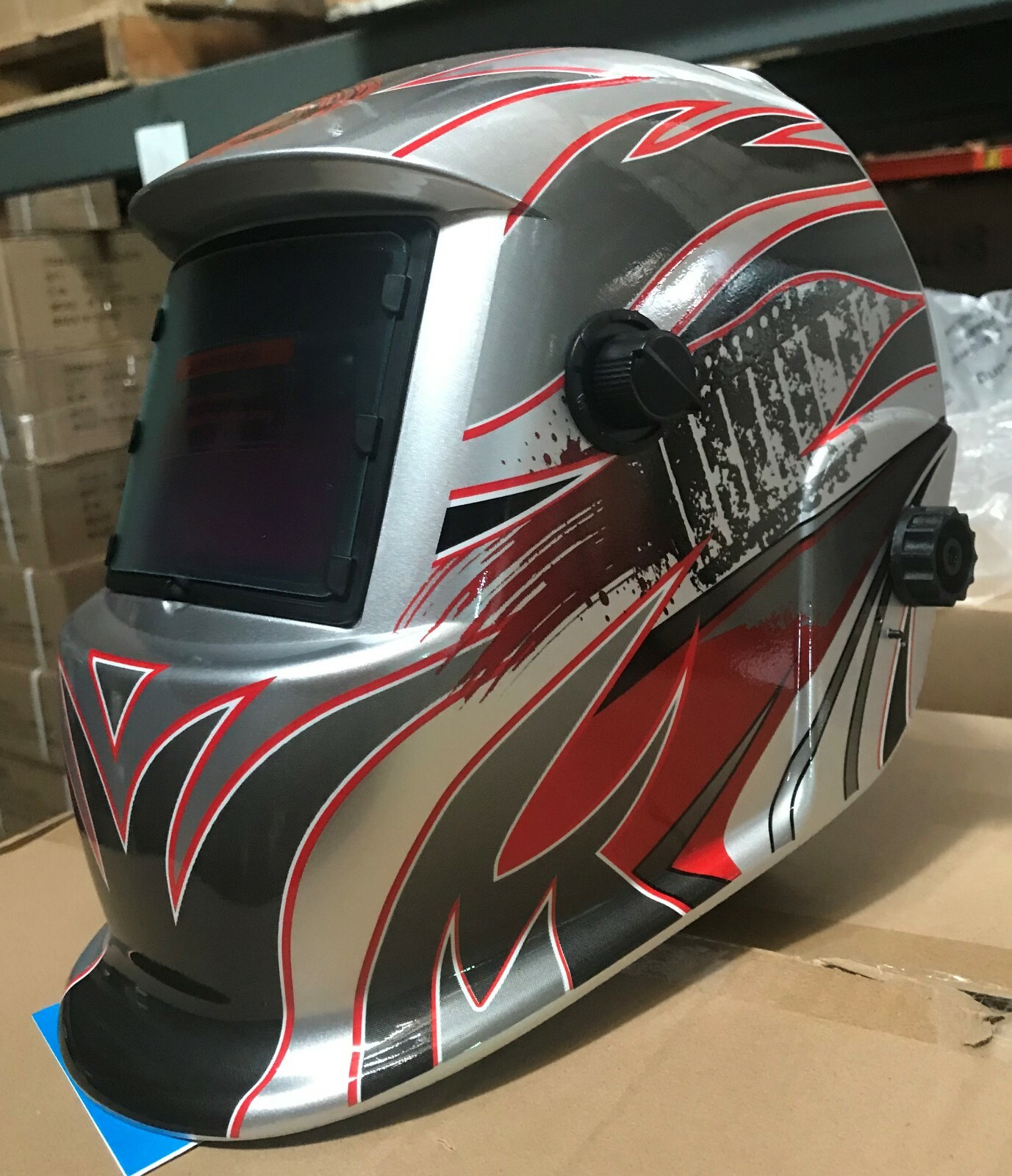 ARTD Solar Certified ANSI CE Welding/Grinding Helmet Hood Mask $$ truecolor