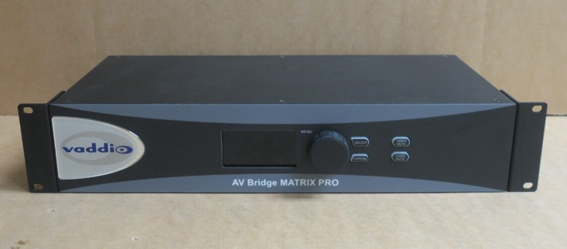 Vaddio AV Bridge MATRIX PRO Audio Video Encoder HD Video Switcher 998-8230-000