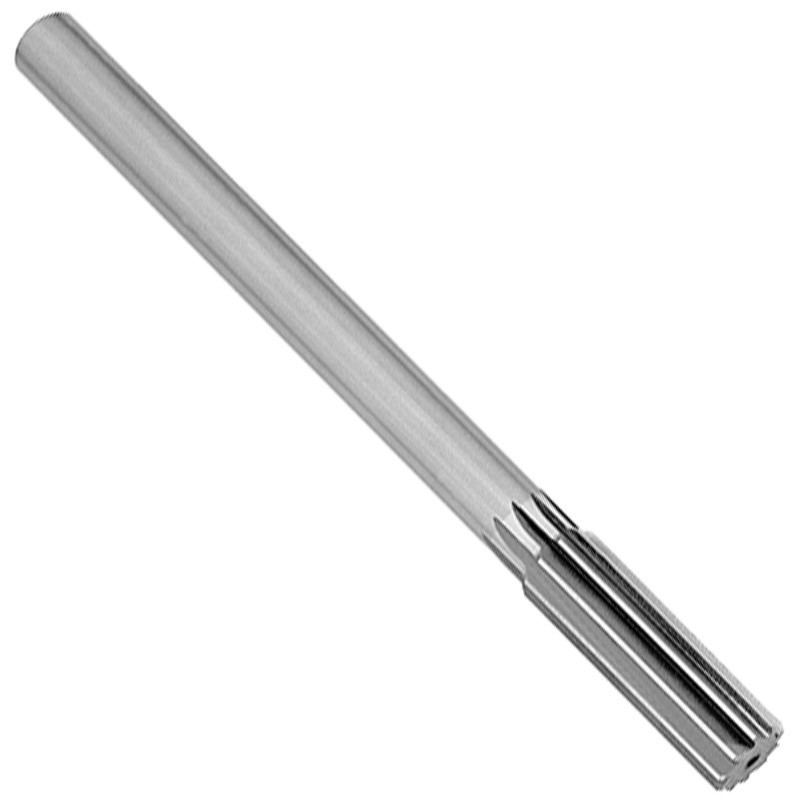 0.422 Over Under HSS Straight Flute Straight Shank Chucking Reamer 27/64