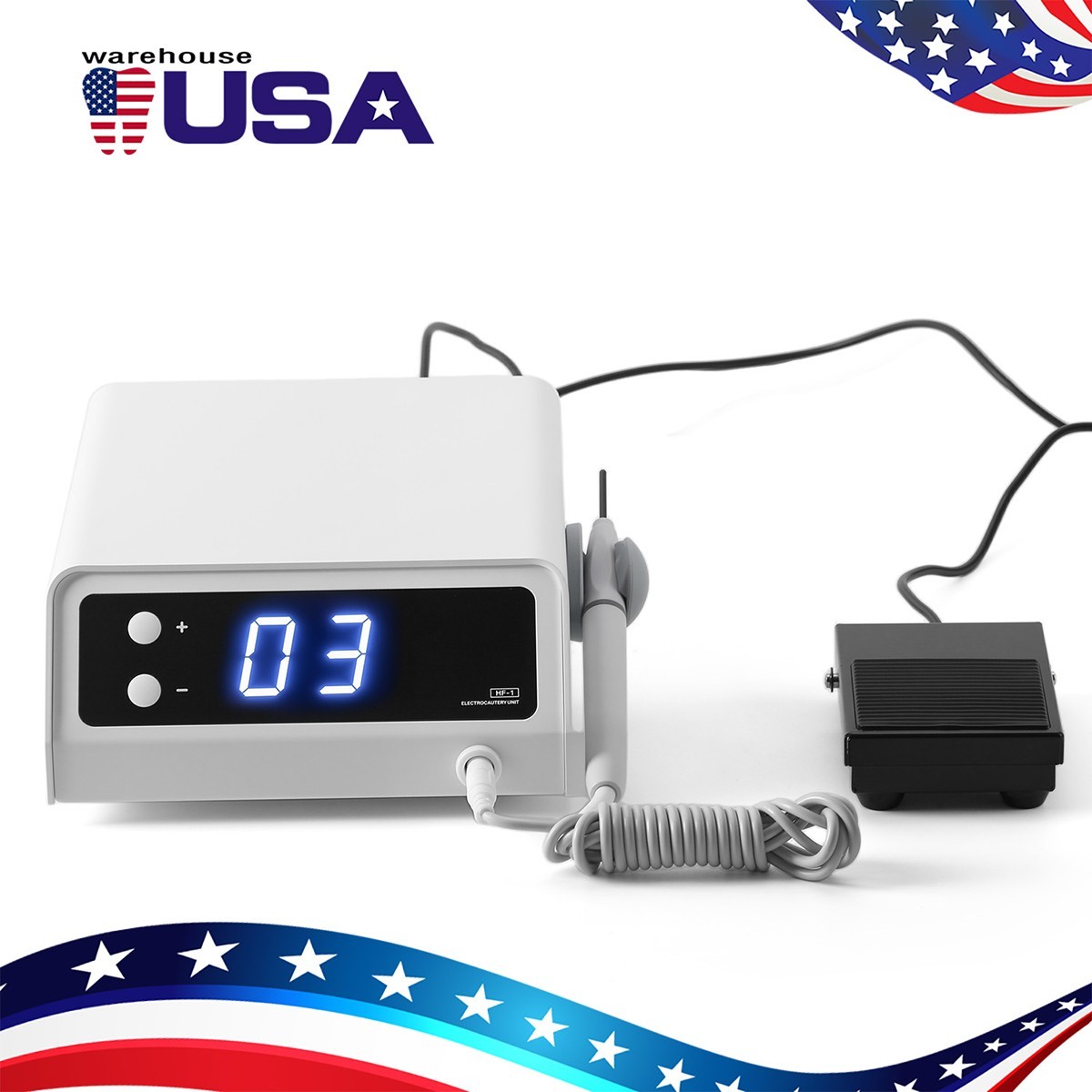 Electro Electrosurgery Unit Machine High Frequency Electric 9pcs Knife Dental