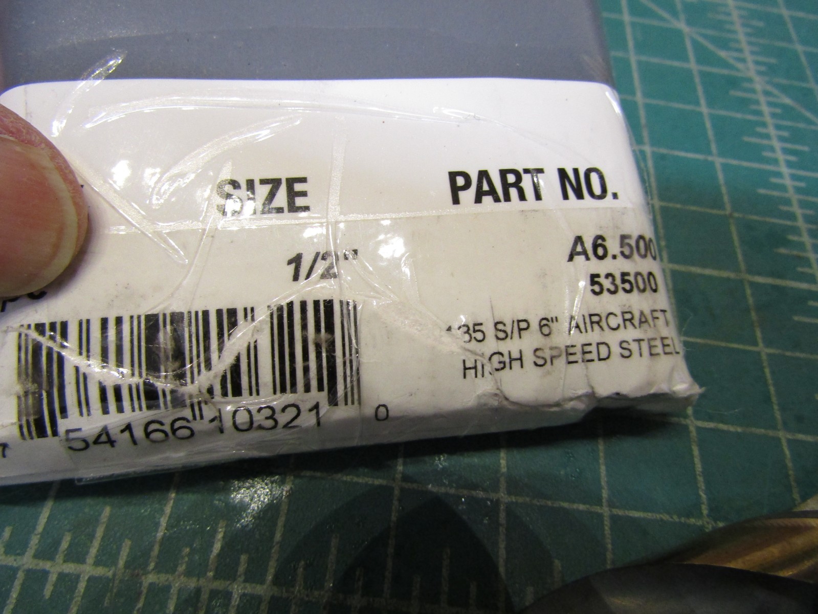 12 – Galaxy TRU-CUT Drill Bit A6.250, 135° S/P 6” Aircraft High Speed Steel. NEW