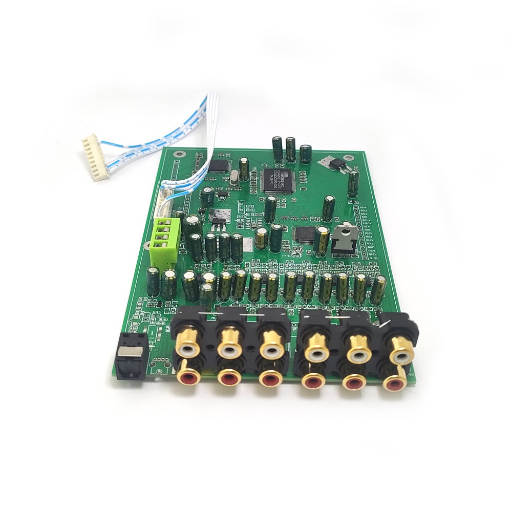 ZY-DTS8 DTS AC3 7.1 Channel Decoders Decode Board with Tone Control
