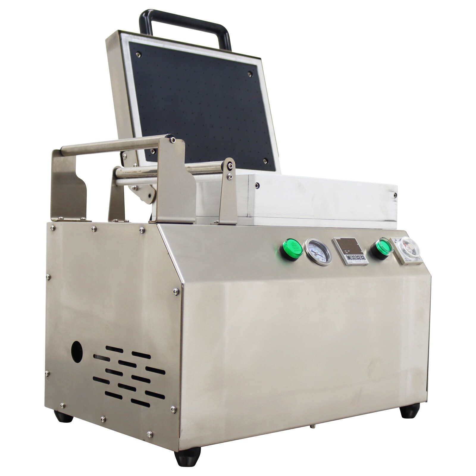 110V/60Hz Bench Vacuum Sealer 2 Slots Commercial Vacuum Skin Packaging Machine