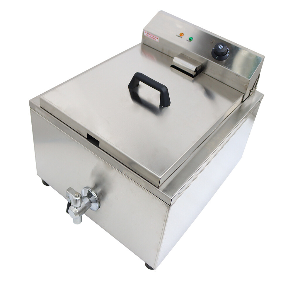 110V 60HZ 2KW Funnel Cake Fryer Machine Maker 2 Ring Molds