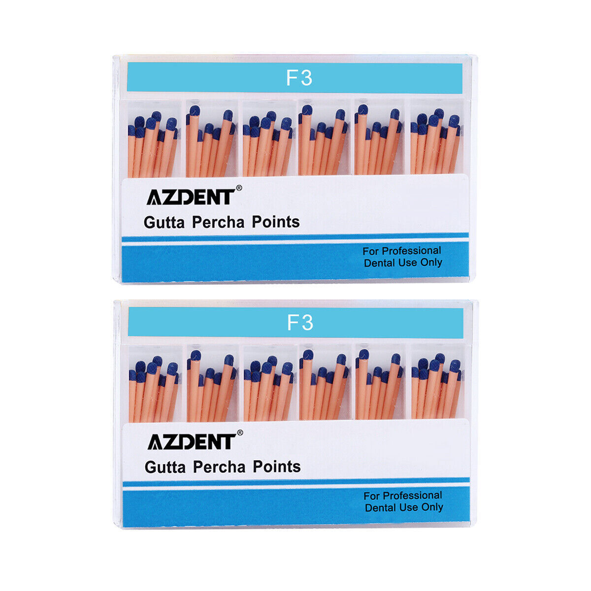 Eododoncia dental Puntas de gutapercha Puntas de obturación F# F1 F2 F3 AZDENT