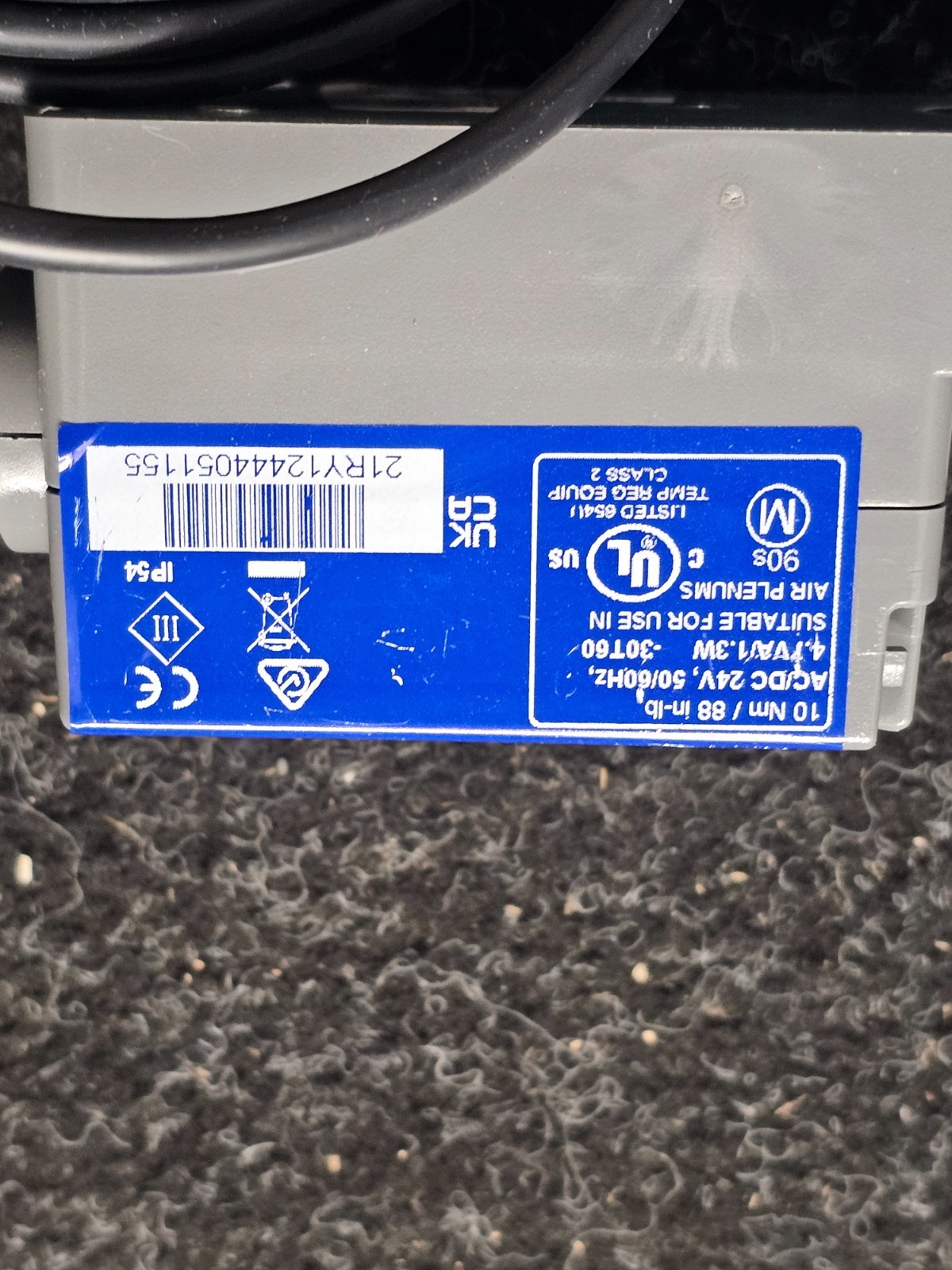 Johnson Controls M9310-HGA-2 89 in-lb Damper & Valve Actuator 24 VAC NEMA 5/IP54