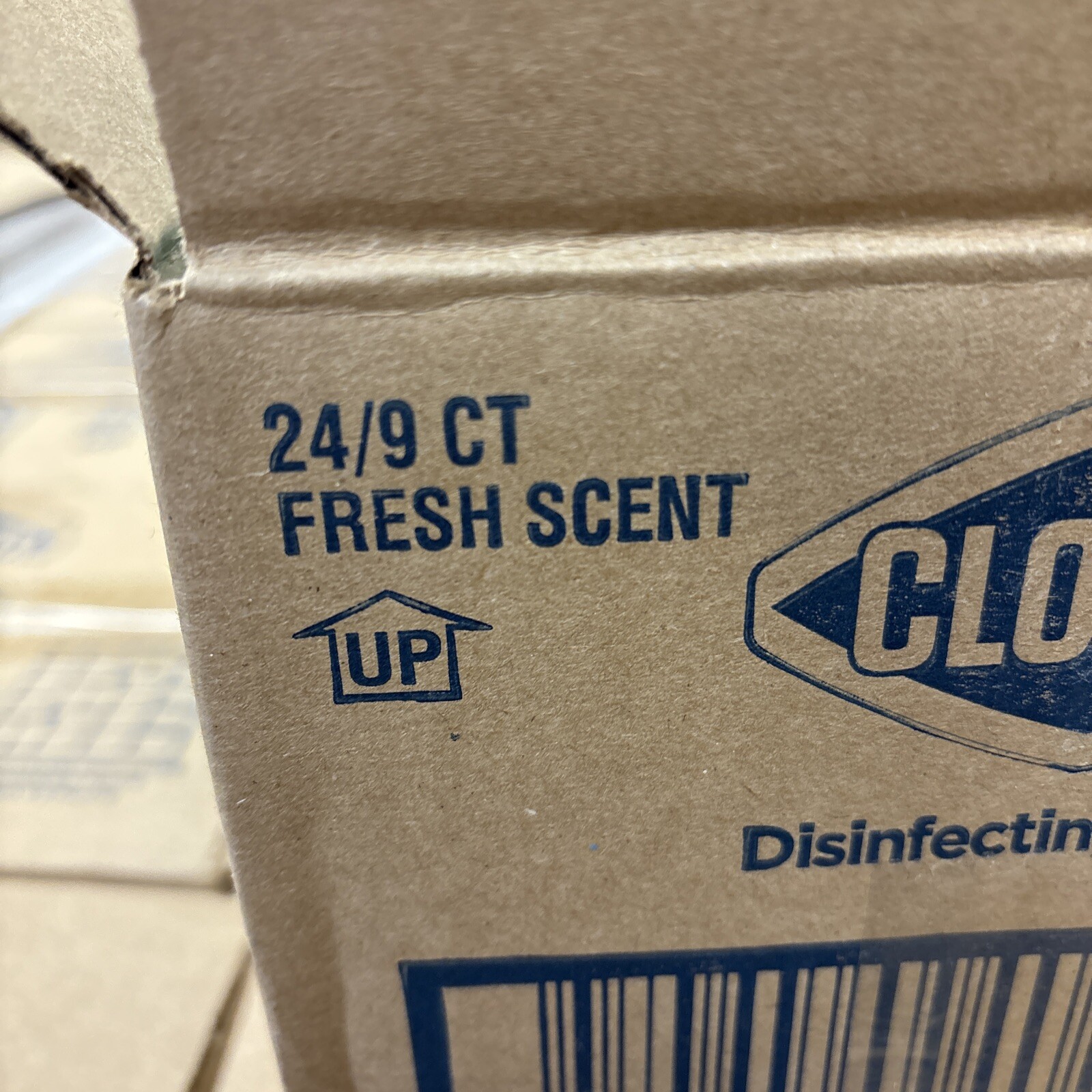 24 PACK Cleaning Wipe TO GO PACK Travel Pack Fresh Scent With 9 Wipes 216 TOTAL