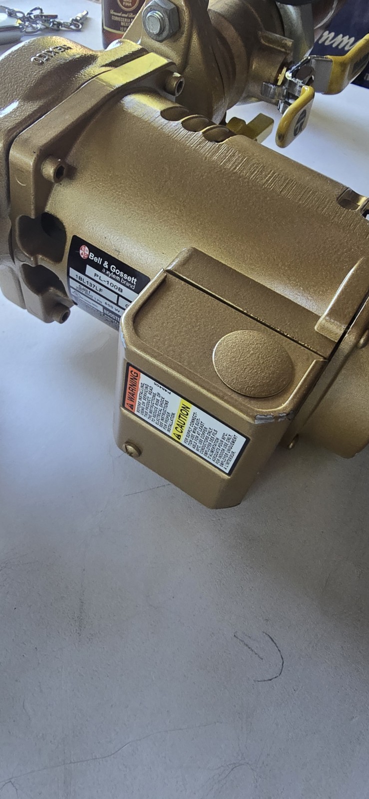 1BL137LF Bell & Gossett PL-100B Series PL Booster Pump