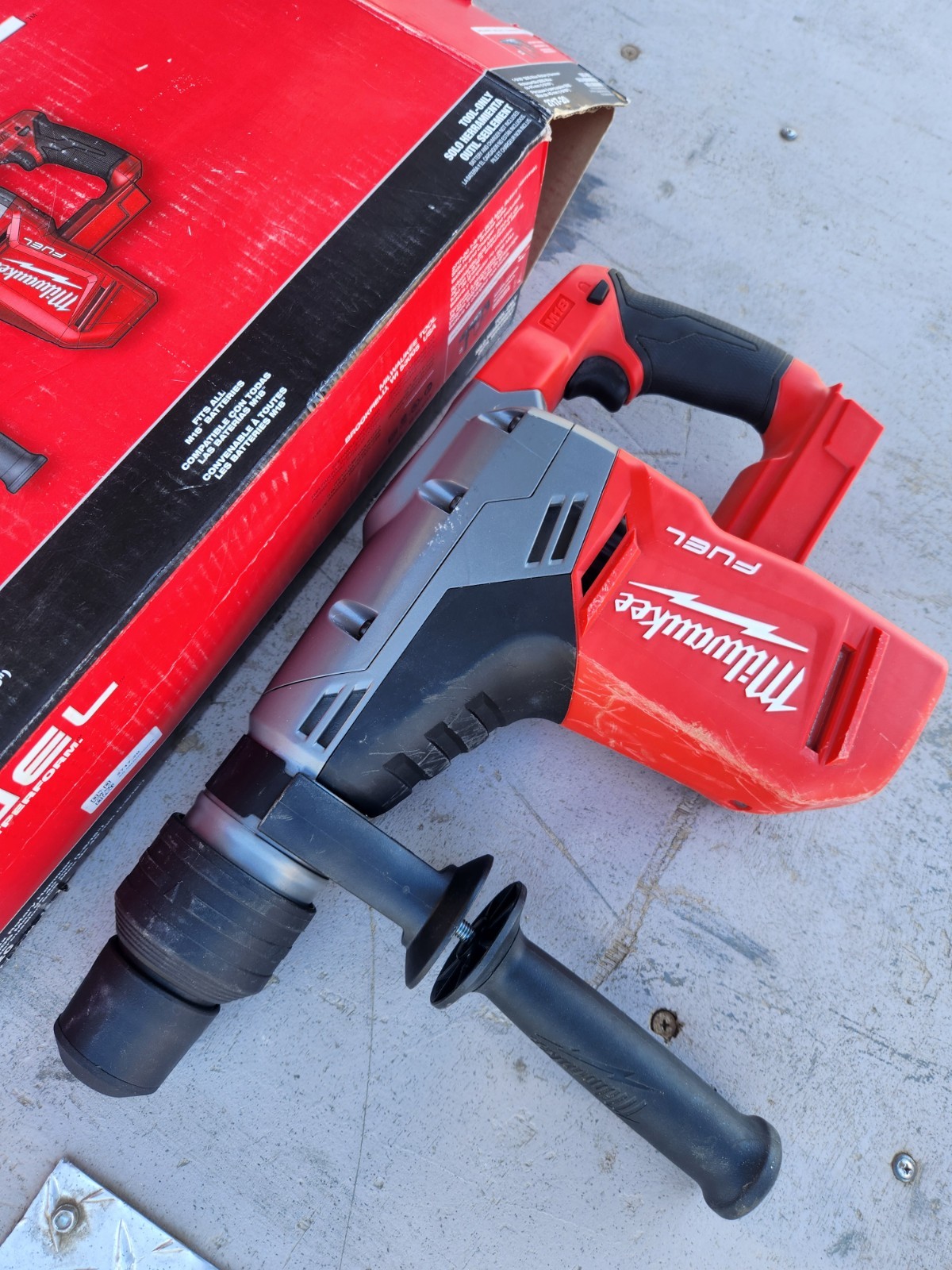 Milwaukee 2717-20 M18 FUEL 1-9/16″ SDS Max Rotary Hammer Fast Shipping