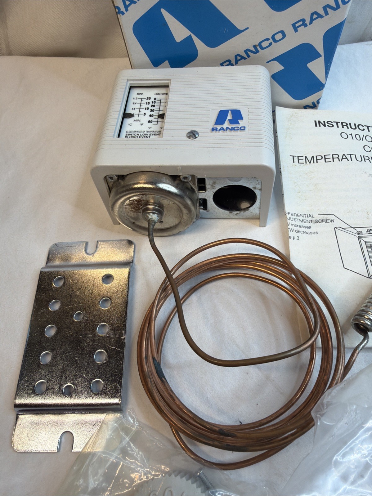 Ranco O10-1409 Commercial Temperature Control New Open Box