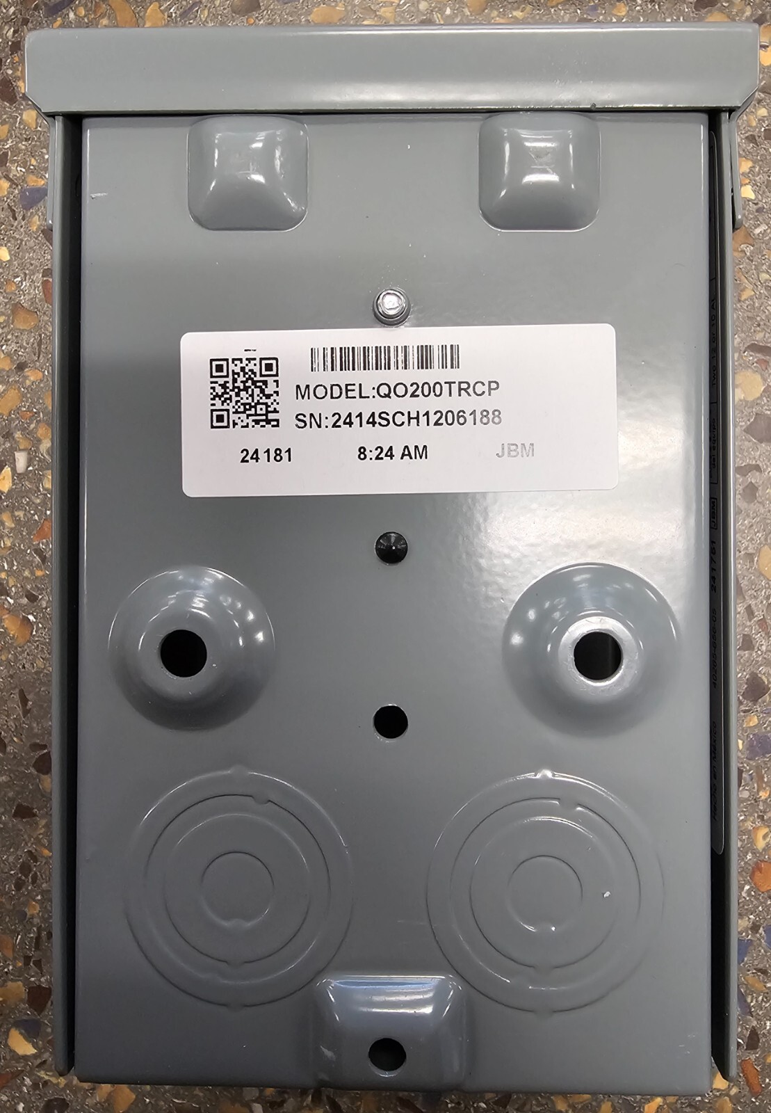 Square D QO200TR, NEMA 3R, 60A, 240VAC, 22kA, A/C Switch Circuit Breaker