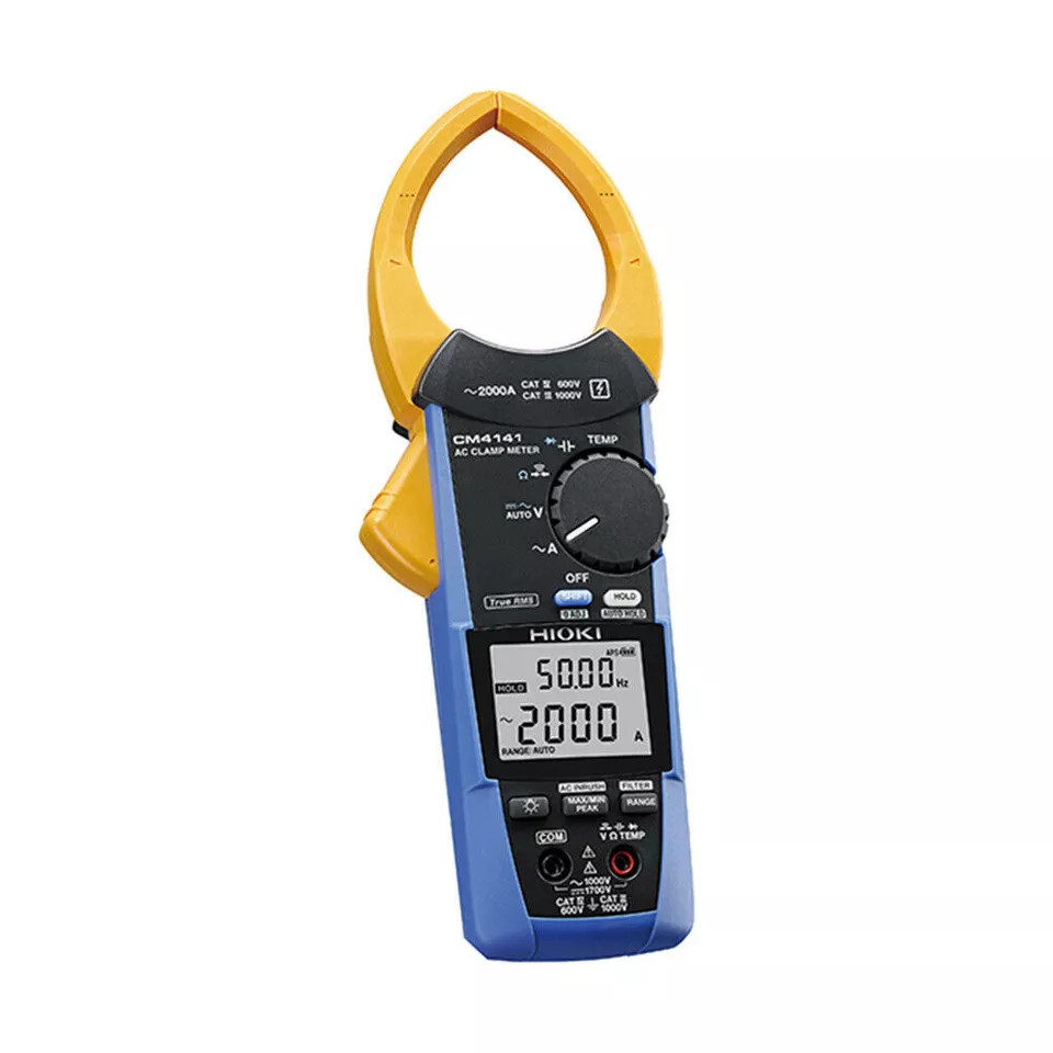 Hioki CM4141-50 AC Clamp Meter Innovative Current Sensor RMS 2000 A Express