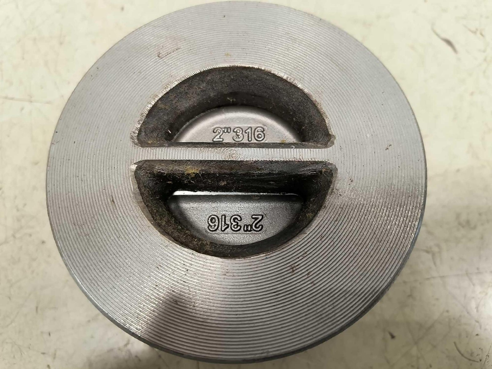 U.S. Valve 2″ 316 SS Wafer Check Valve, 31-1-4SPV16, Viton, 286 PSI, Class 150