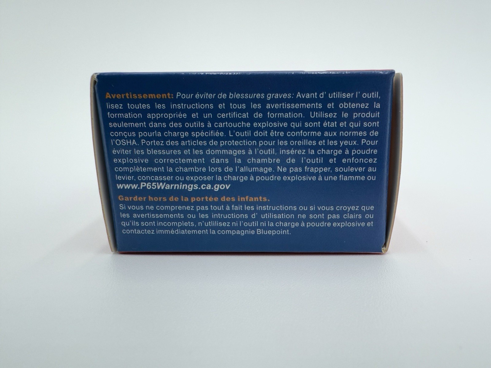 Bluepoint 22SGNDL5 Red .22 Caliber Neck Down Single Shot Powder Loads