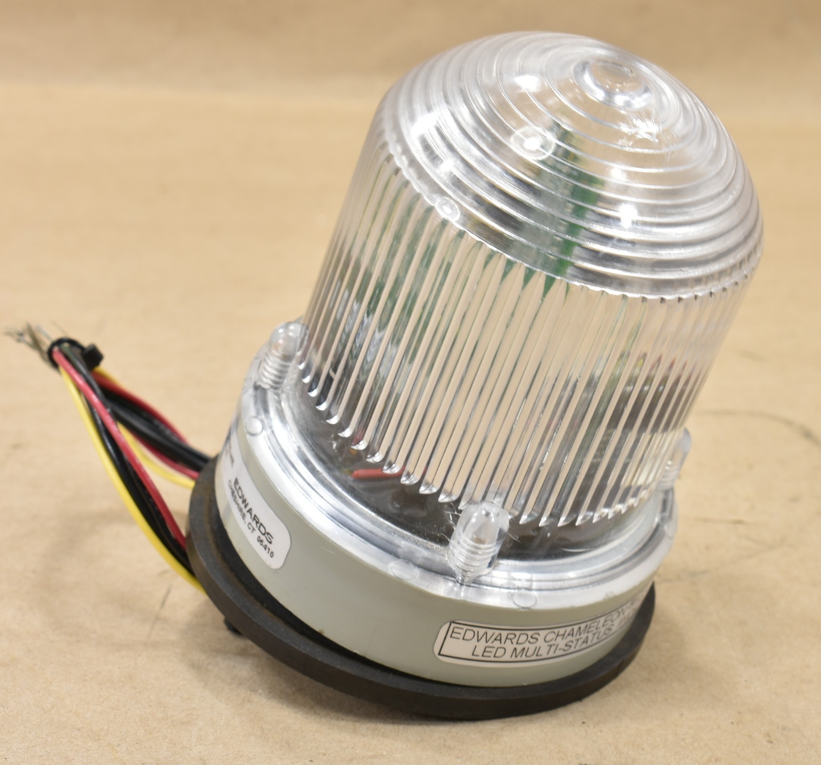 Edwards Chameleon 103I-RGA-G1, LED Light Signal Beacon Red, Green, Amber 24VDC