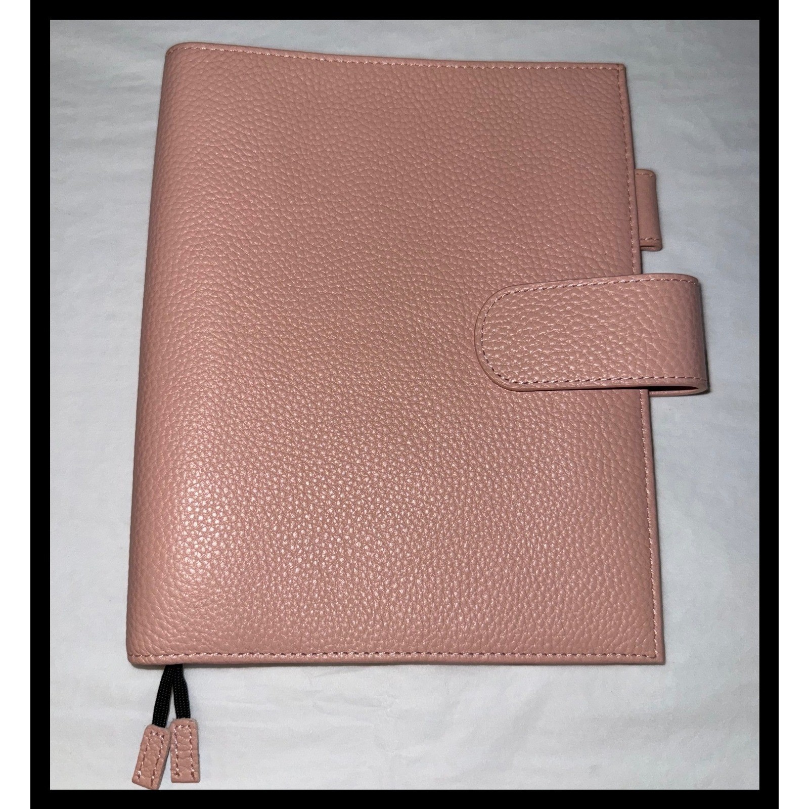Moterm Planner Cover A5 Pink Pebbled Leather Fits Hobonichi Cousin Stalogy