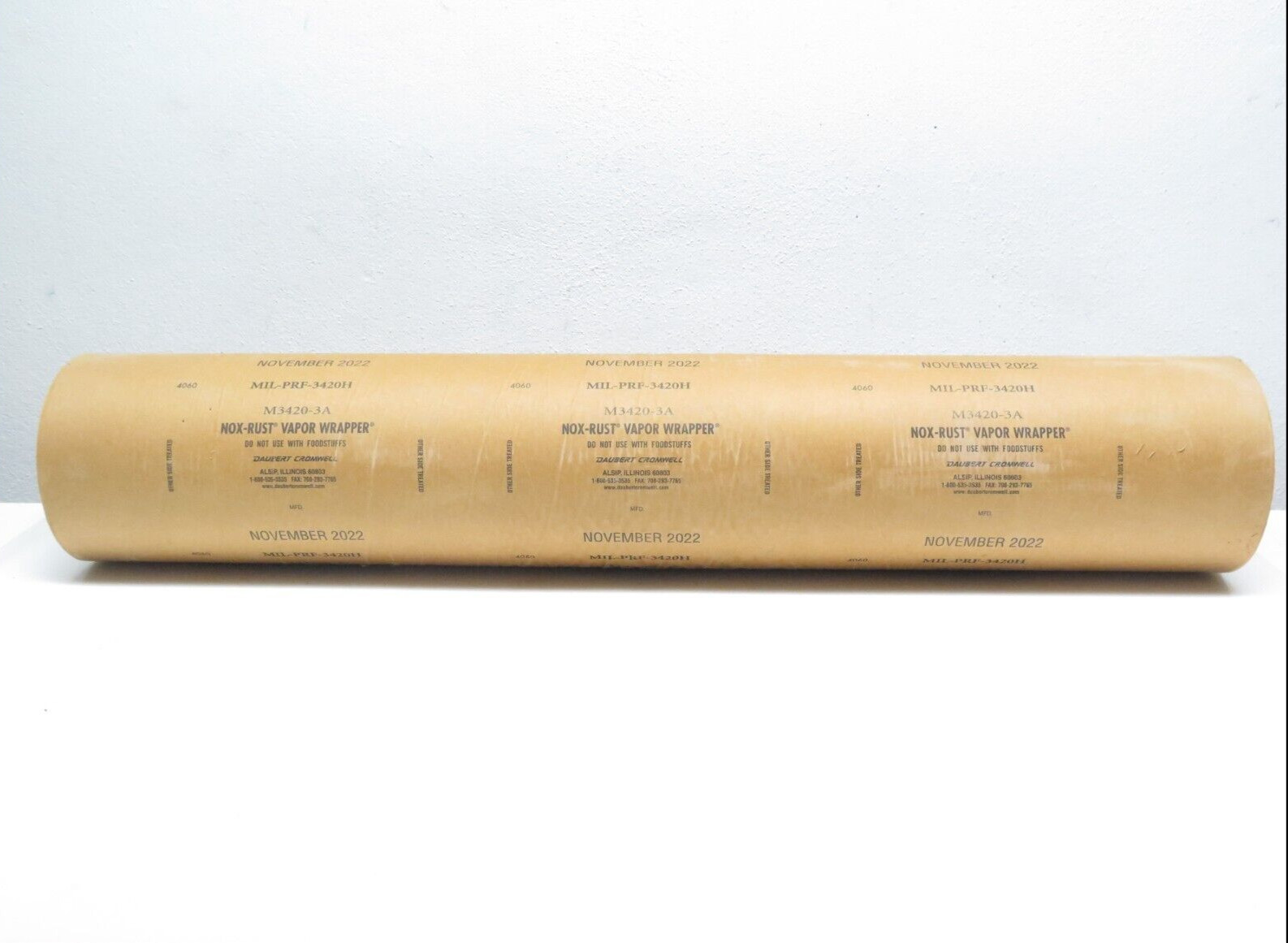 Roll VCI Paper Anti Corrosion Paper Kraft Paper Military Grade 91.5cm x 180m