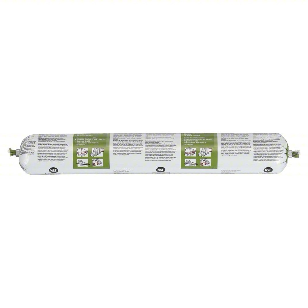 12-Pack_3M 740 Hybrid Sealant White Hot Melt Adhesive 12 Sausage Packs 600mL