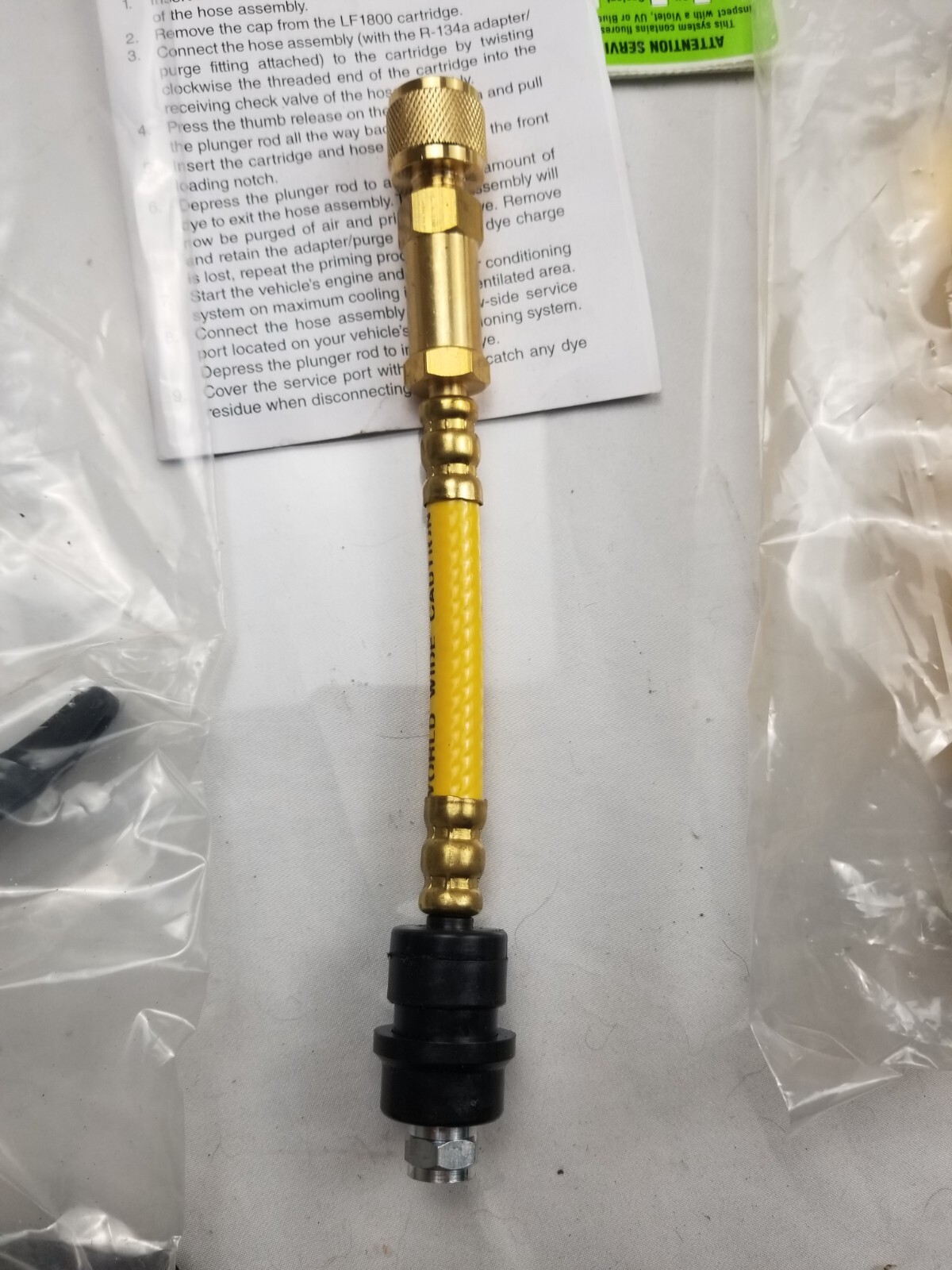 Tracer Products LF810 LeakFinder Dye Injection Kit – HVAC Systems