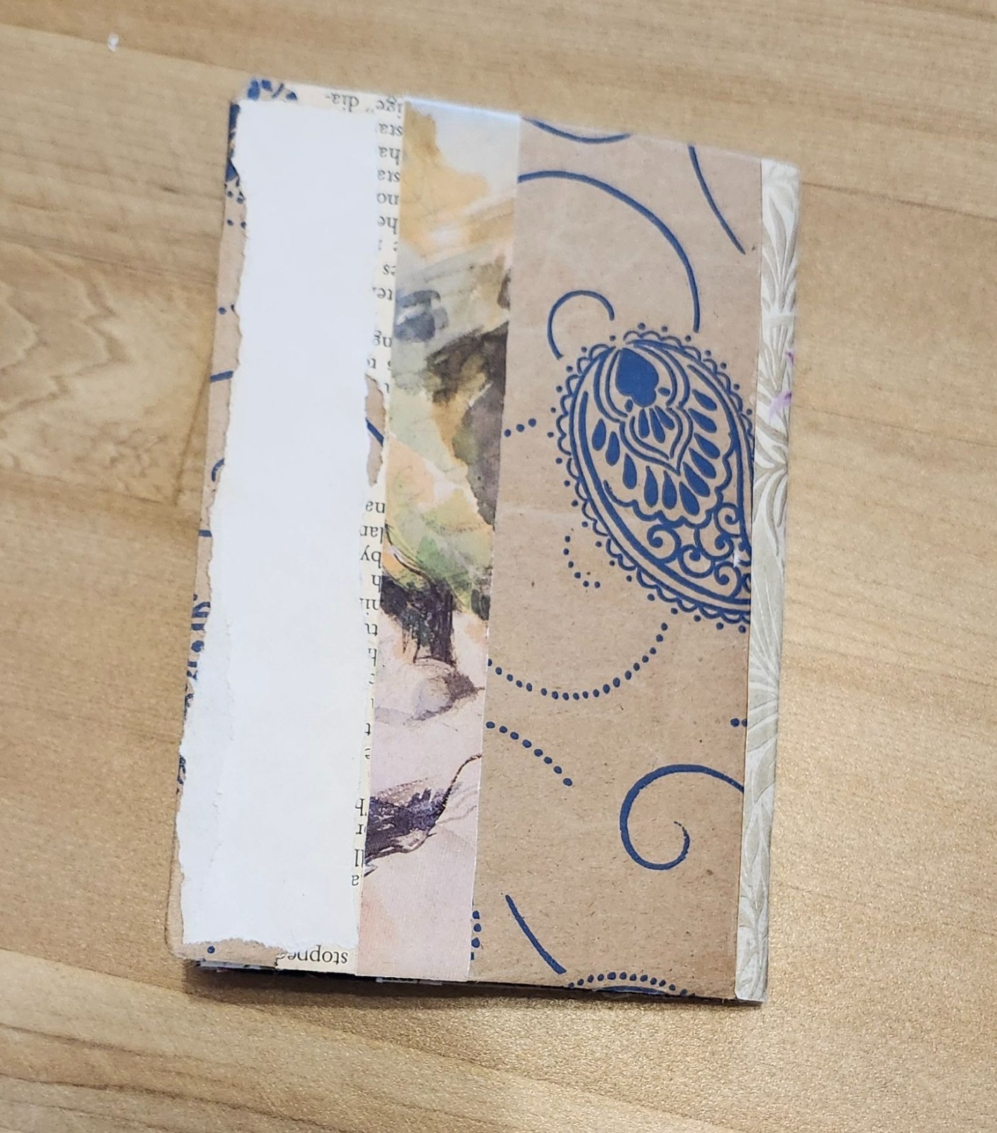 Handmade Junk Journal 56 pages Pocket Notes