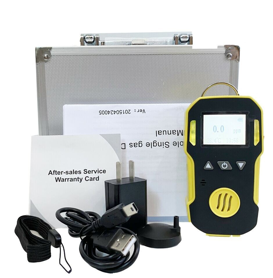Portable Benzene Gas Detector with Range 0-100ppm Low Battery Indication