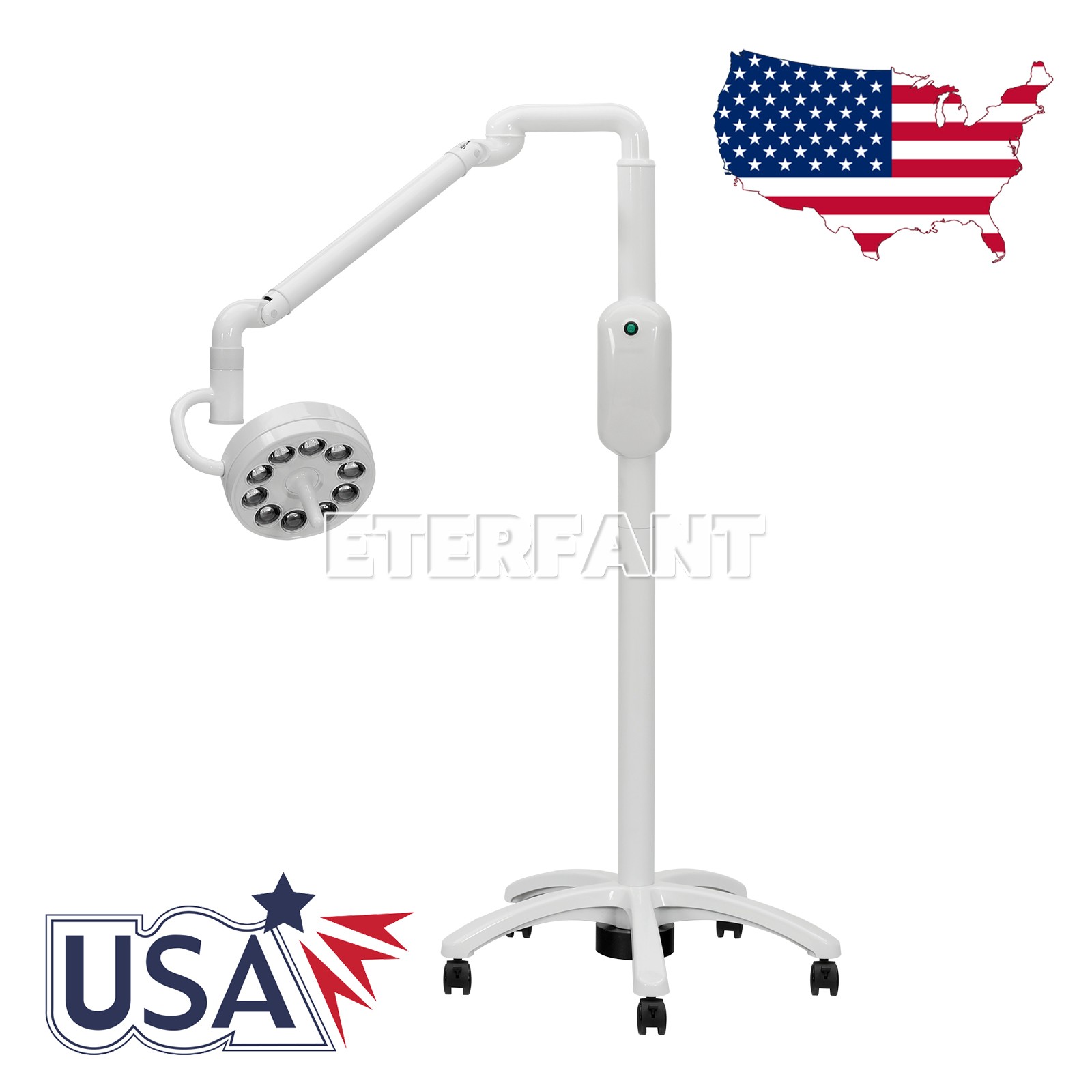 ETERFANT Dental LED Oral Surgical Lamp Induction Light Exam Operating Lamp US