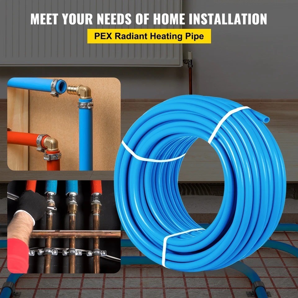 1″x300′ coil PEX Tubing Blue Certified Non-Barrier Htg/Plbg/Potable Water