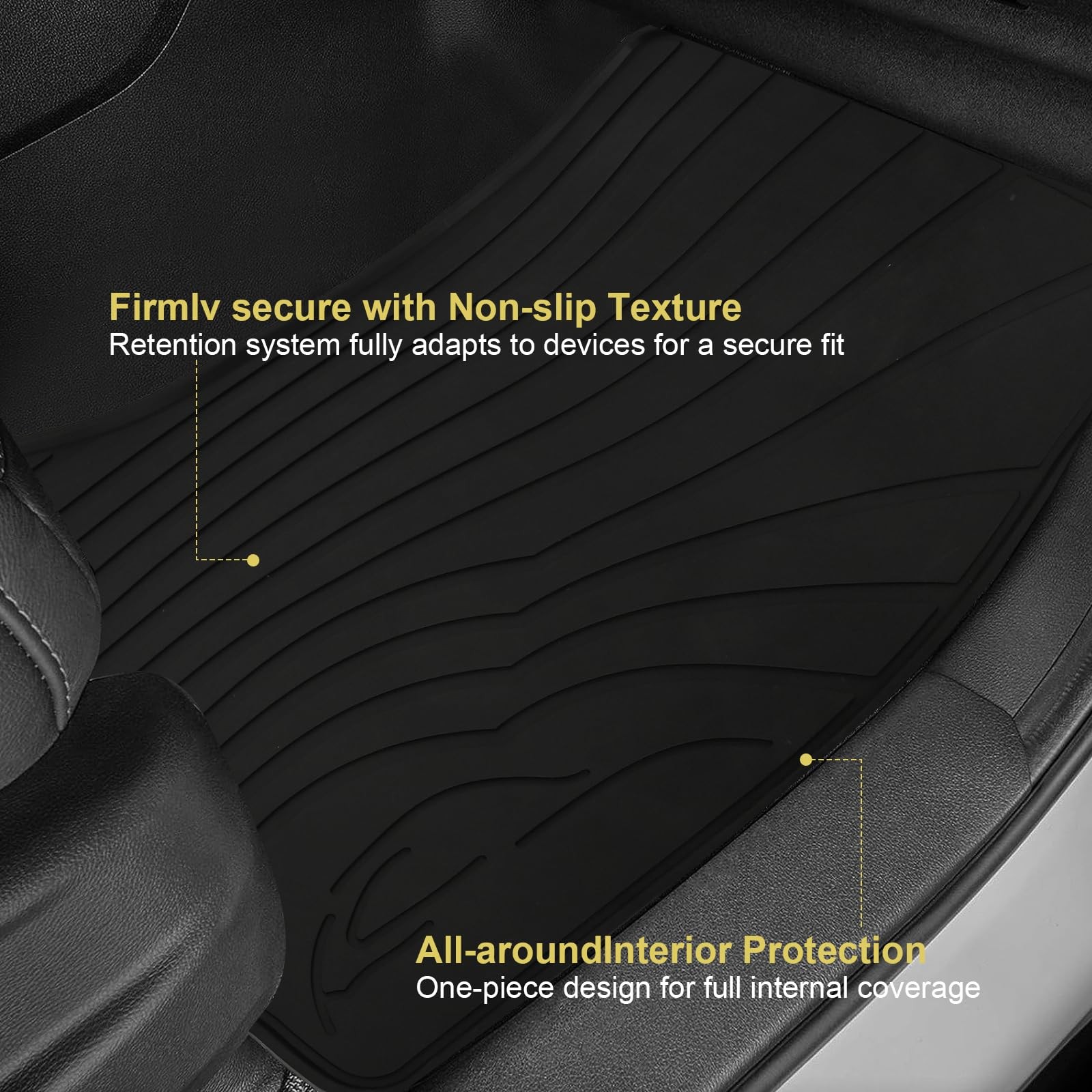 Lwope Car Floor Mats Custom Fit For Mercedes Benz Eqs 450 Eqs 580 7-Seater Suv