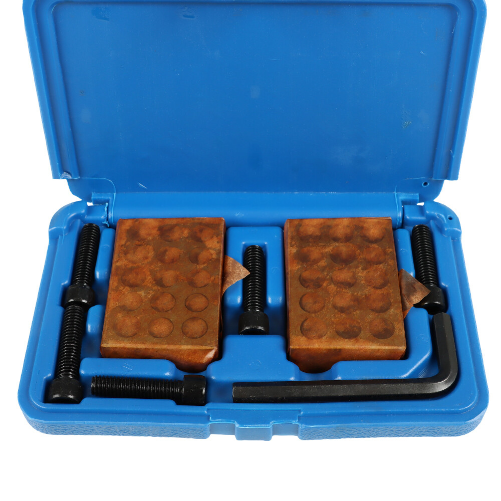 1-2-3 123 BLOCK SET 23 HOLES With Screws HEX KEY MATCHED PAIRS .0001″ PRECISION