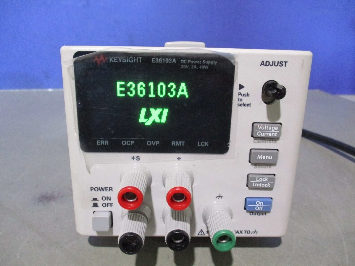 Keysight E36103A – Used Bench Instrument, Powers On, Some Wear