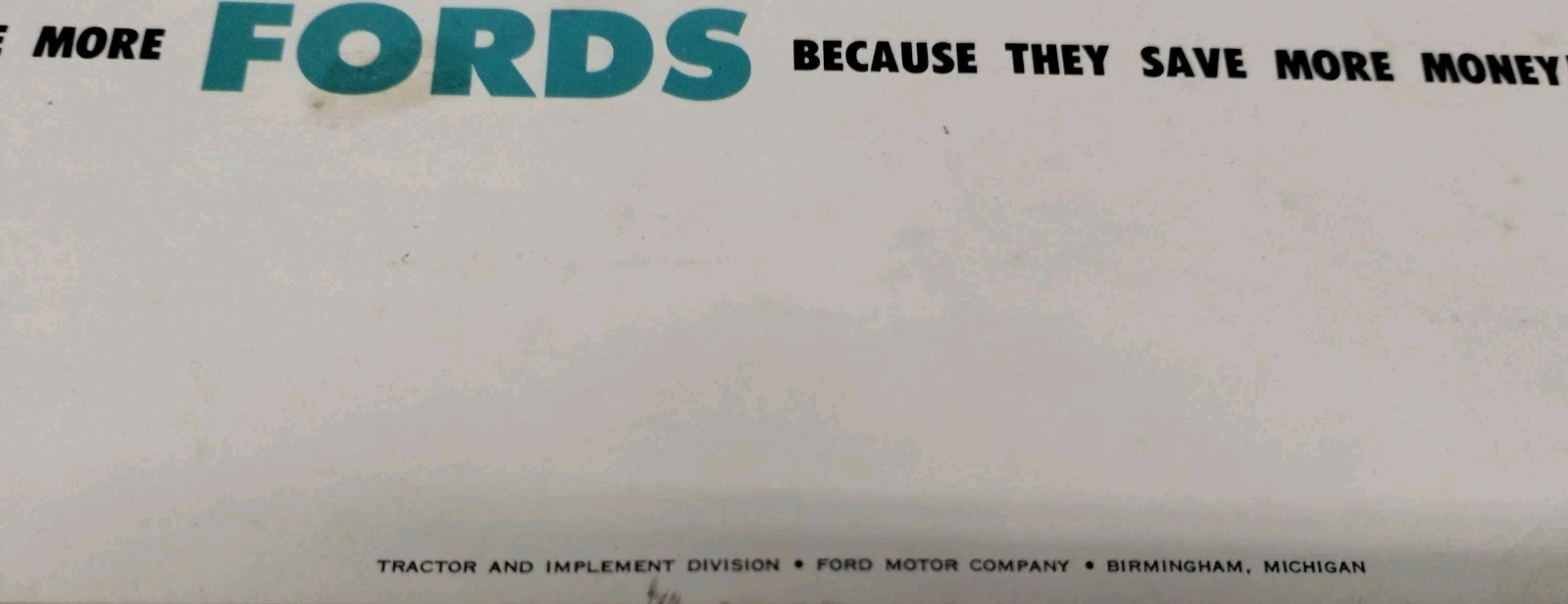 Ford Tractors And Equipment For Grounds Maintenance AD-6950