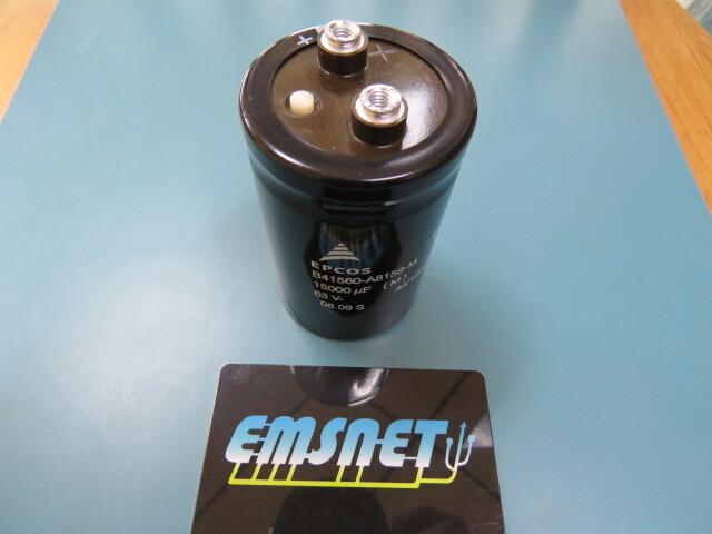 EPCOS B41560A8159M Qty of 1 per Lot AL-CAPACITOR 51.6X80.7 MM 7 MM RoHS COMPAT