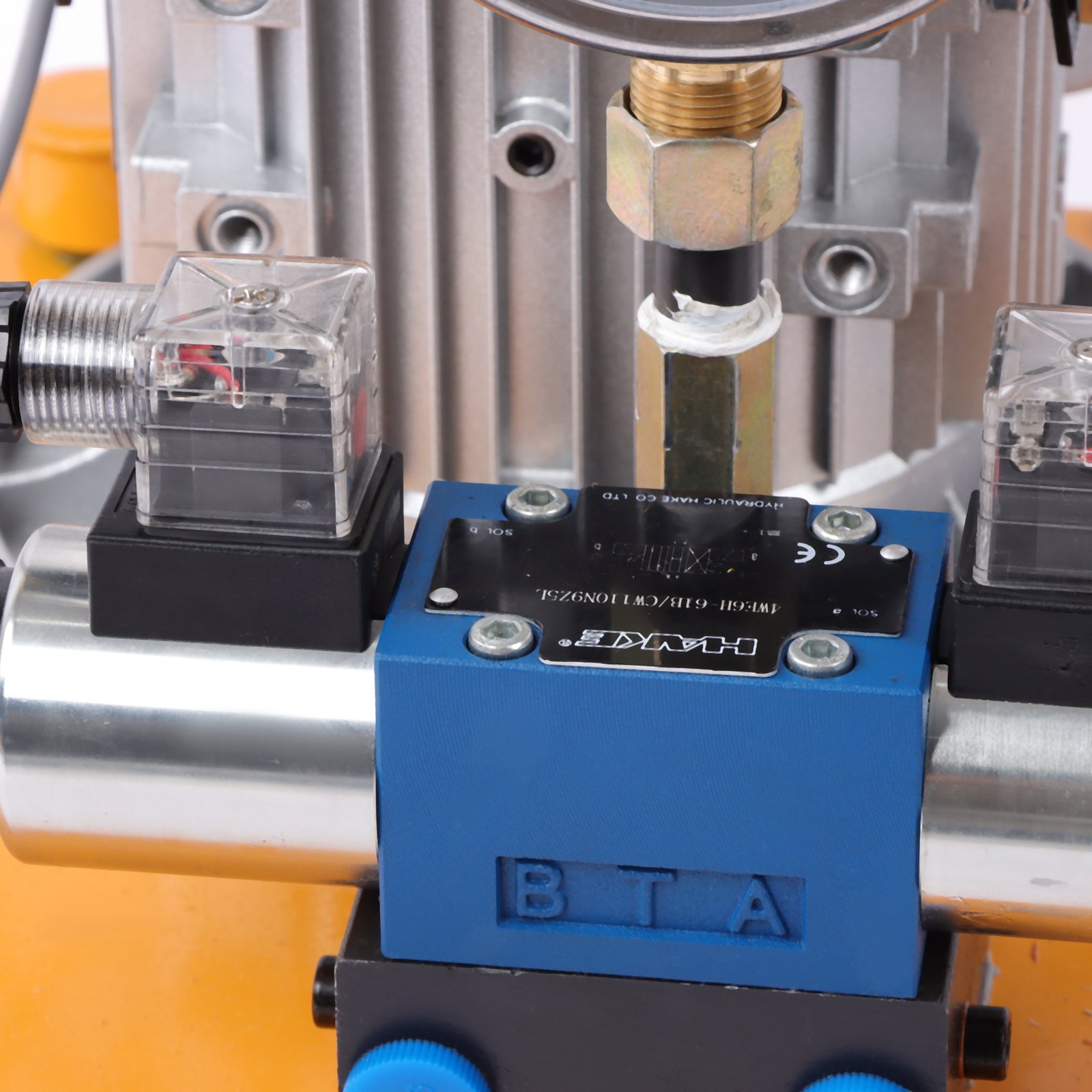 Electric Hydraulic Pump 10000 PSI Double Acting 8L Solenoid Valve 110V